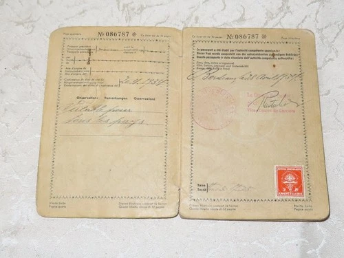 Reisepass Passeport Suisse Schweizer Pass !! E - Bild 5 von 11