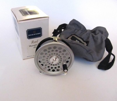 Beautiful Hardy Marquis Disc #3/4 No. 880 Fly Reel in Box with Soft Case/Papers