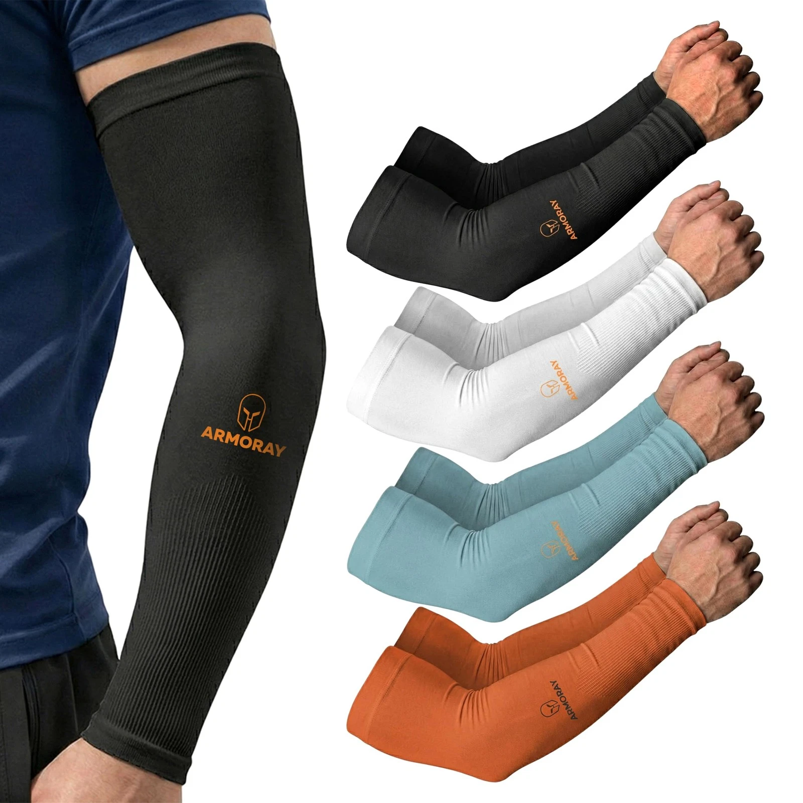 Arm Sleeves for Men & Women - 4 Pair UV Sun Protection Cooling Compression - ...
Opens in a new wind