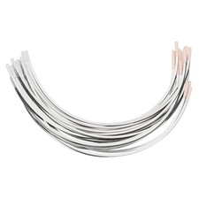 12 Pairs Underwires for Bra, 8.7 Inch Underwires for Bras Replacement, Silver