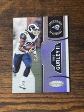 2018 L.A. Rams Todd Gurley II Panini Certified CERTIFIED CEAL OF APPROVAL #13