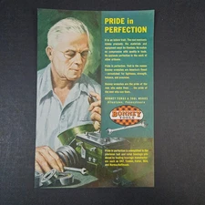 1952 Bonney Forge & Tool Works Pride In Perfection Vintage Print Ad Allentown PA