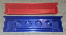 Melissa  Doug Easel replacement EASEL trays - BLUE and RED - USED 24  