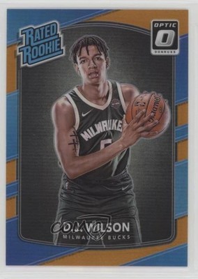 2017 Panini Donruss Optic Rated Orange Prizm /199 DJ Wilson #184 Rookie RC fm0