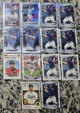 Wander Franco 14 Card Lot Tampa Bay Rays MLB Baseball