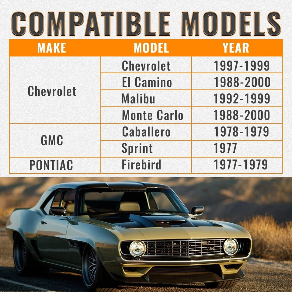 Caja de cambios de dirección asistida apta para Chevy Camaro Malibu GMC Sprint Pontiac 1977-1979 Foto 2 de 4