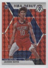 2019 Panini Mosaic NBA Debut Choice Fusion Red Prizm 22/88 Jaxson Hayes #267 pe8