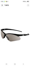 Ansell 25685 Nemesis Safety Glasses - Black Frame, Indoor/Outdoor Lens New