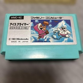 Nintendo Famicom Ice Climber Game Software Tested Works