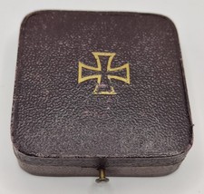 ✠ SCHÖNES ORIGINAL ETUI - ORDEN EISERNES KREUZ - 1 KLASSE 1914 - WKI ✠