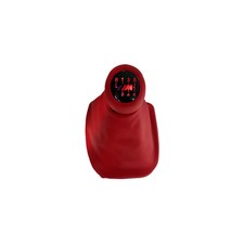 Illuminated Bmw E36 M Power 5-speed Gear Shift Knob Red Perforated Leather