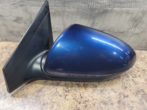 Driver Left Door Mirror HYUNDAI ELANTRA 17 - 20 W Blind SPOT Blue