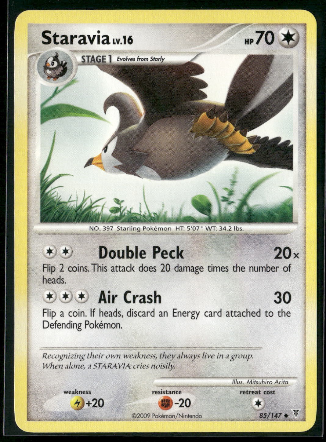 Staravia #85/147 Uncommon, Supreme Victors, Near Mint or Better