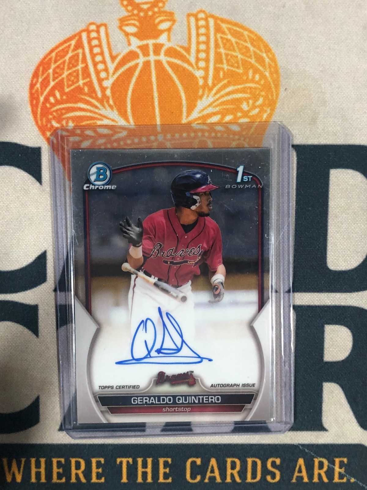 2023 Bowman Chrome GERALDO QUINTERO Bowman 1st Autograph