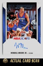 2024-25 Hoops Wendell Moore Jr. #GS-WMJ Great SIGnificance Detroit Pistons