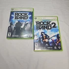 Rock Band 1 & 2 BUNDLE (Microsoft Xbox 360, 2008)