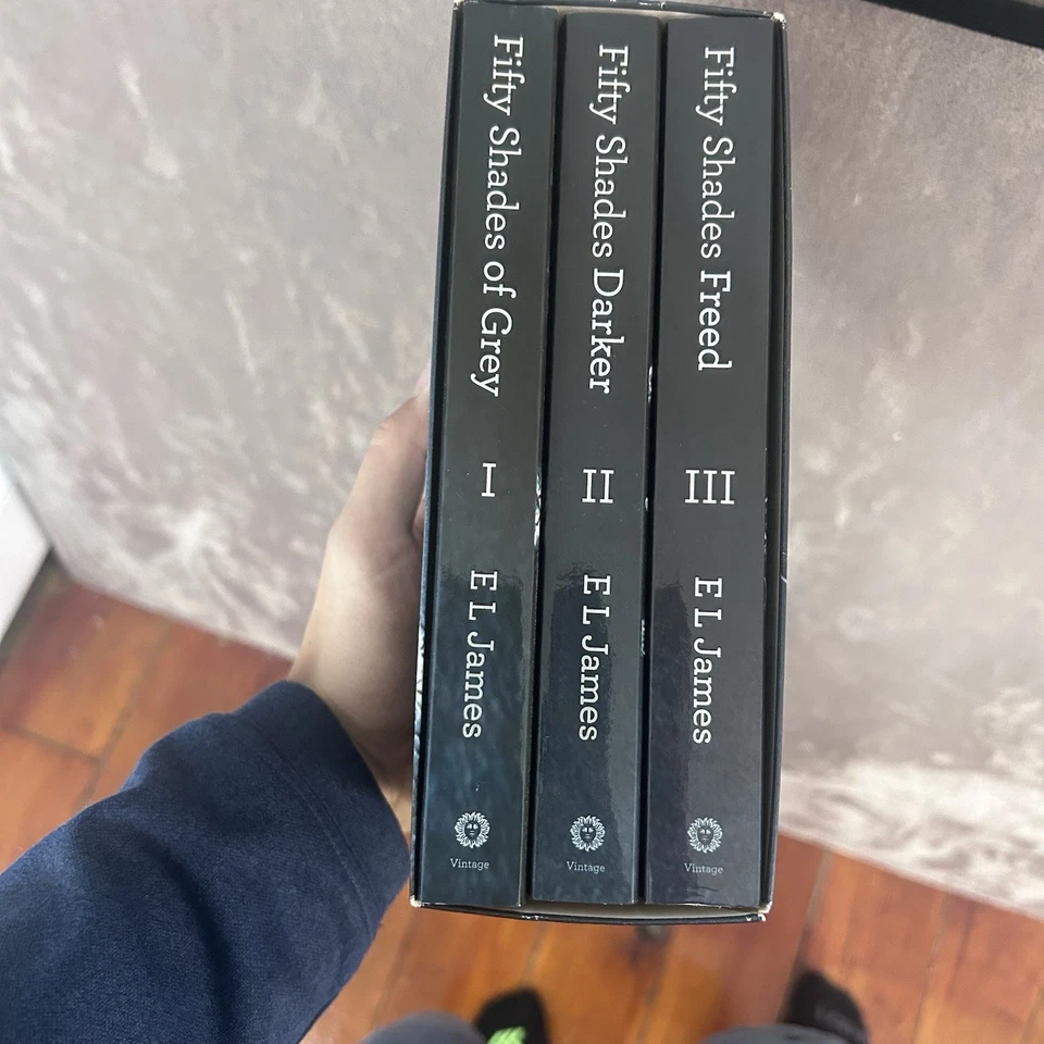 Fifty 50 Shades of Grey Paperback Book Trilogy 1-3 Set by E L James - Image 4 of 4