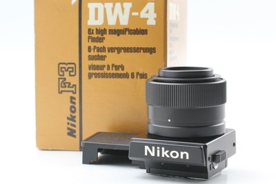 Near Mint Box] Nikon DW-4 6x High Magnification View Finder F3 HP