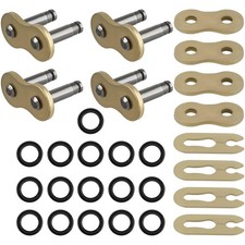 520 Chain Master Link with O-Ring for Motorcycle Dirt Bike - Pack of 4
