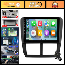 9" Touchscreen Double Din Car Stereo for Subaru Forester & Impreza - Wireless Ca