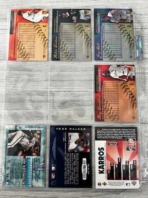 1997 Todd Walker Donruss Leaf Limited Fabric of the Game 0875/1000 - Image 2 of 2