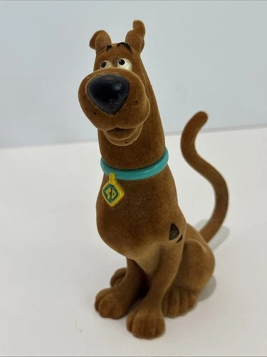 Vtg Barbie Scooby Doo Flocked Pet Dog Mystery Velma 2002 Replacement Mattel 5.5”