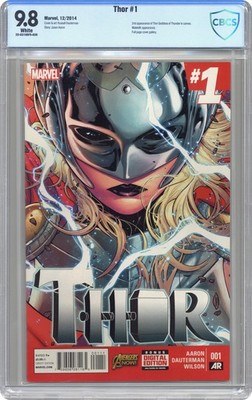 Thor 1A Dauterman CBCS 9.8 2014 22-03106F5-026 Jane Foster as Thor