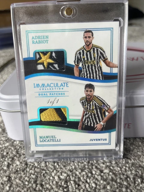 Immaculate 1/1 Dual Patch Adrian Rabiot And Manuel Locatelli
