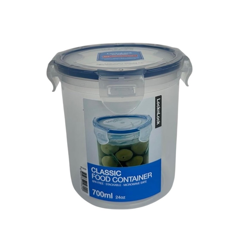 LocknLock Classic Round 700ml Food Container – BPA Free, Airtight & Leakproof