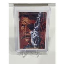 SkyBox Marvel Masterpieces '92 Platinum Nick Fury Leather Parallel #64