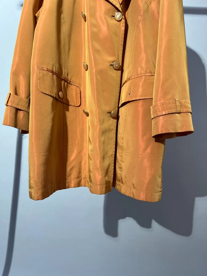 Vintage Escada by Margaretha Ley 1980's Trench Coat - Immagine 4 di 4
