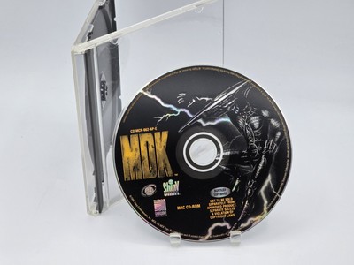 MDK - Macintosh Version - RARE - 1998 - Shiny Entertainment- CD-MCR-062-AP-E