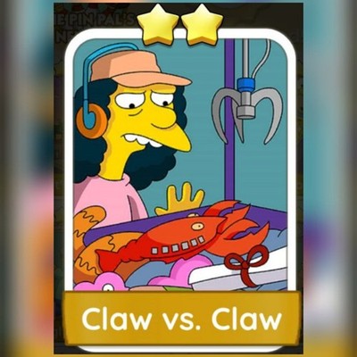 1 x Claw vs. Claw (  ) - Set 6 - Mono_Poly_Go Aufkleber - Bester Service