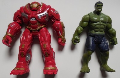 Iron Man Marvel Hulkbuster Figur und Hulk Hasbro 2017 16 cm