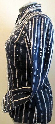 Costume bleu marine - rayures tennis contrastées C3FOCA-DC05-D030