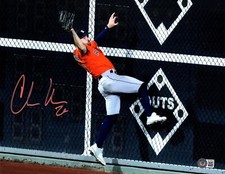 CHAS MCCORMICK Signed 11x14 World Series Photo HOUSTON ASTROS OPX BAS #WP98993