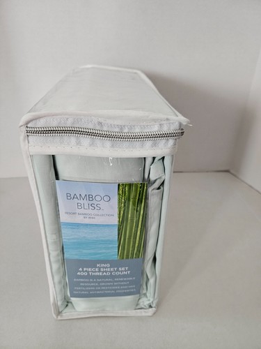 Bamboo Bliss Resort Bamboo Collection by RHH 400 Thread-Count Bamboo Sateen New - Picture 2 of 3