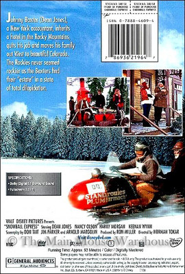 Disney Dean Jones Colorado Ski Resort Family Comedy Snowball