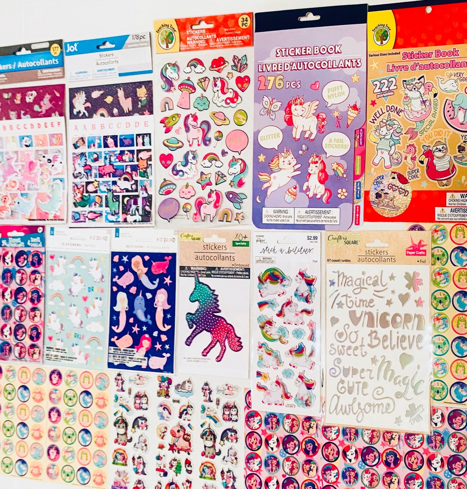 Inspirational, School Educational, Motivational, Teacher Theme | 989 Sticker Lot