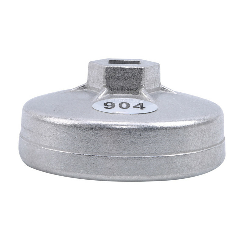 Cap Type Oil Filter Wrench Set Automotive Socket Cup Removal Kit Hand