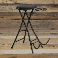 Open Box On-Stage DT7500 Guitar Stool with Foot Rest DT-7500 Seat Stand