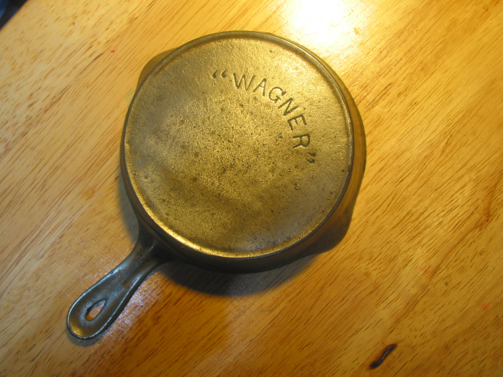 "Wagner" '0' Nickel Plated Cast Iron Skillet, from Griswold Land eBay