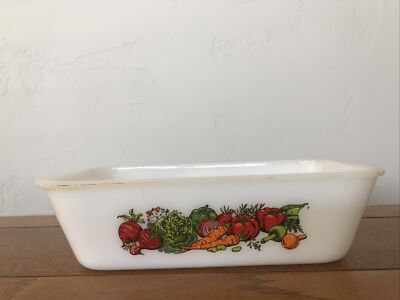 Vintage Glasbake Casserole Baking Dish 1 1/2 Quart J-522