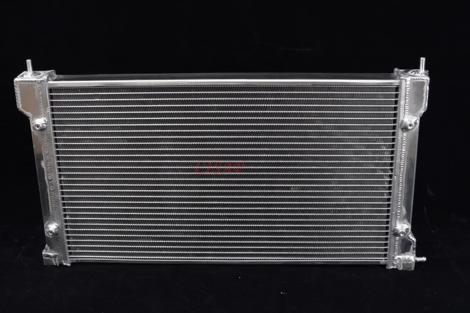 Radiador todo aluminio para Volkswagen Atlantic 1,8 L 1984-1987 2 filas MT Foto 3 de 4