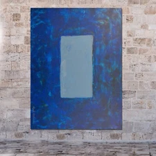 Mark Little original￼, Painting 81” X 62” Extra Large,Abstract,Action￼,PopXL