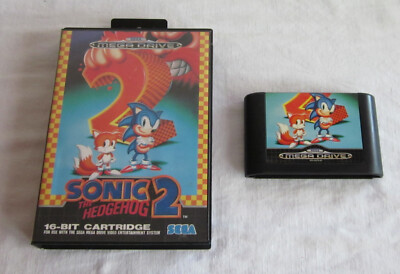 Sega Mega Drive Sonic The Hedgehog 2   incl. original Verpackung