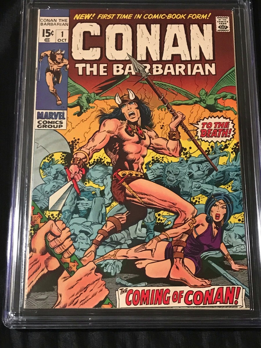 Marvel Comics 1970 Conan The Barbarian #1 CGC 9.4 NEAR MINT w