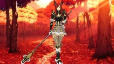 Landscape anime fairy tail scarlet erza girls fall trees Custom Gaming Mat Desk