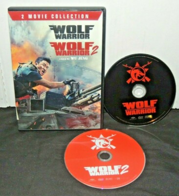 Wolf Warrior 1 & 2 DVD Films Wu Jing 2 Movie Collection VERY GOOD