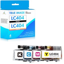 4 Pack LC 404 Ink Compatible For Brother MFC-J1205W MFC-J1215W MFC-J1205W XL